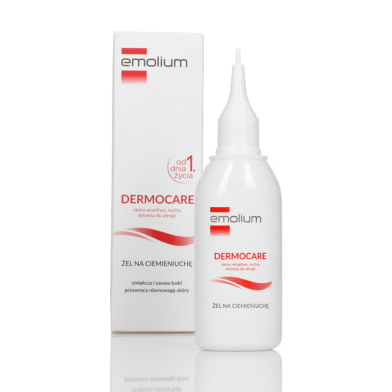 Emolium Dermocare Żel na ciemieniuchę, zmiękczający, 100 ml