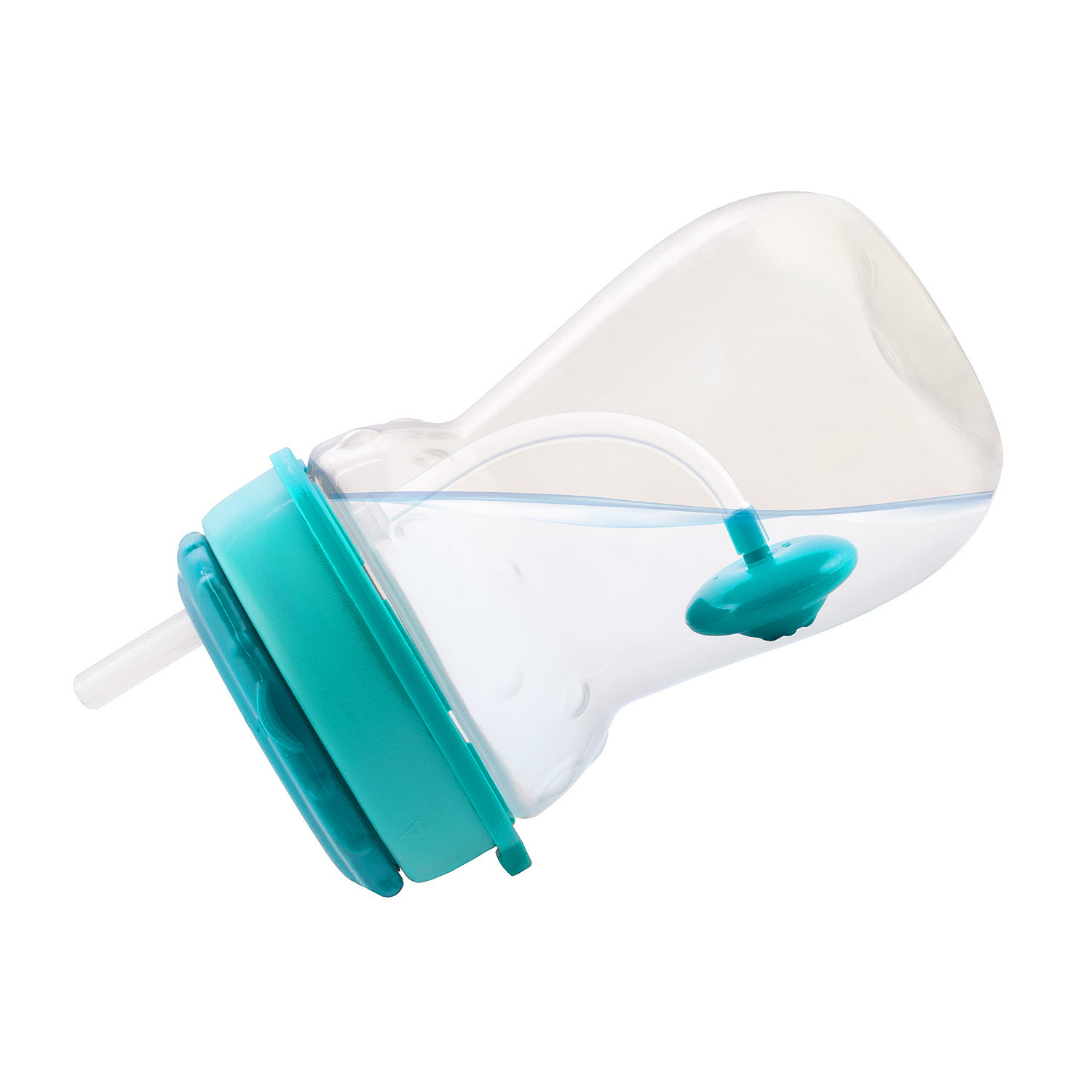 Canpol Babies, bidon ze składaną rurką silikonową z odważnikiem 350ml, 1 szt.