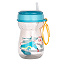 Canpol Babies, bidon ze składaną rurką silikonową z odważnikiem 350ml, 1 szt.