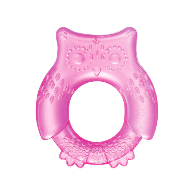 Canpol Babies gryzak wodny dla niemowląt, wzór: sowa, 1 szt