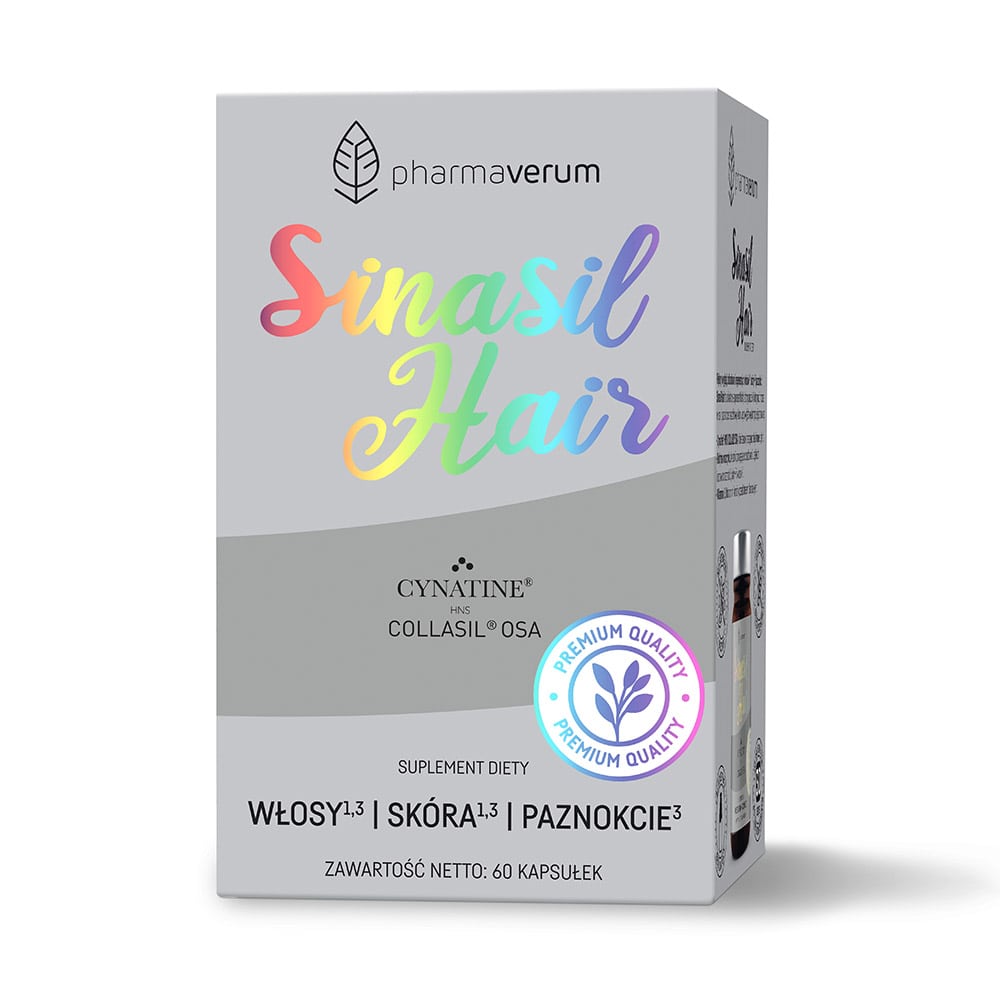 Sinasil Hair, 60 kapsułek