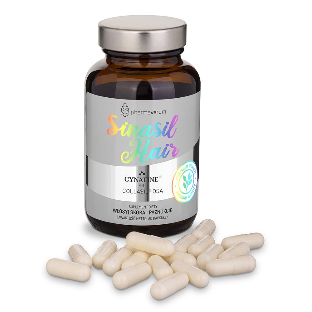Sinasil Hair, 60 kapsułek