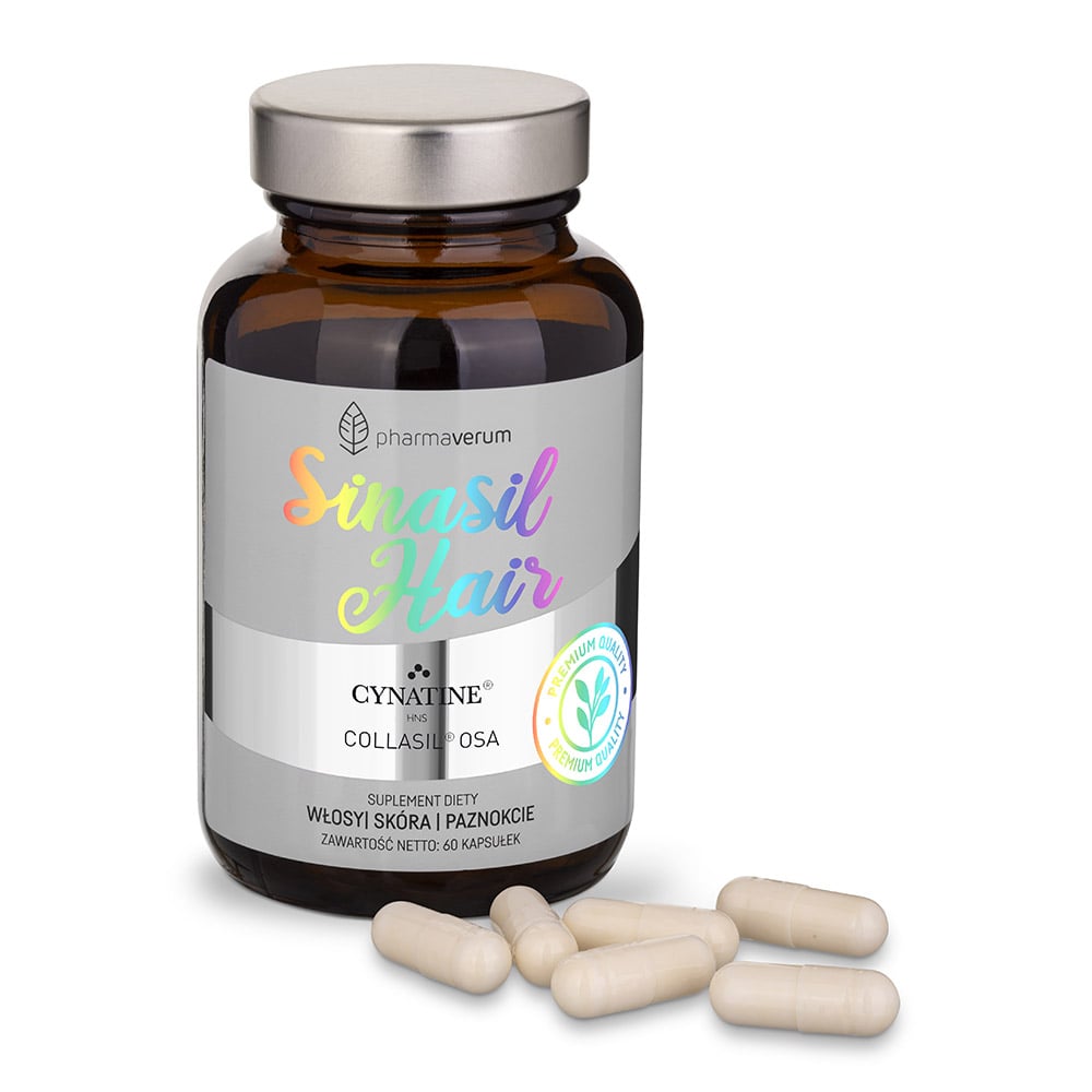 Sinasil Hair, 60 kapsułek