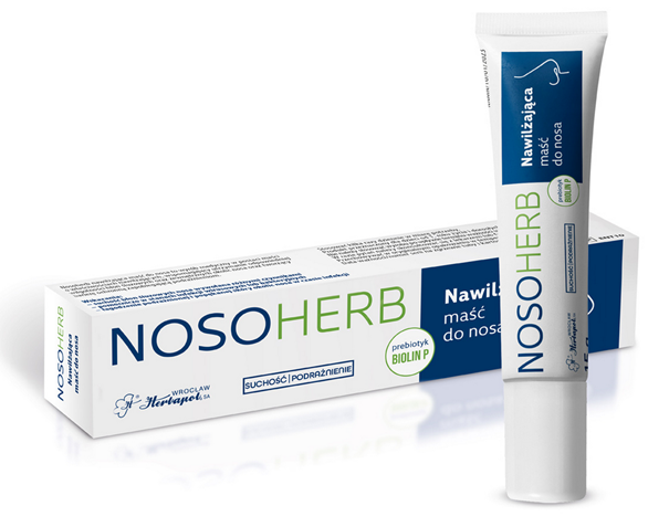 Nosoherb maść nawilżająca do nosa, 15 g