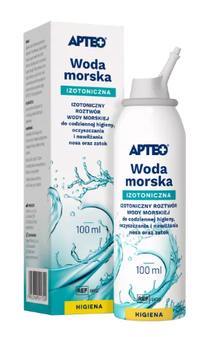 Apteo, woda morska izotoniczna, 100 ml