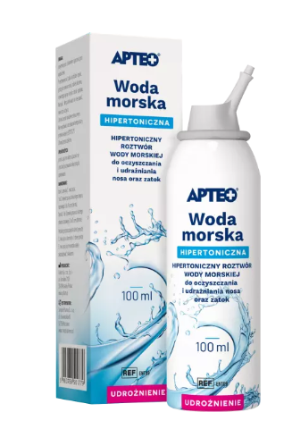 Apteo, Woda morska hipertoniczna, 100 ml