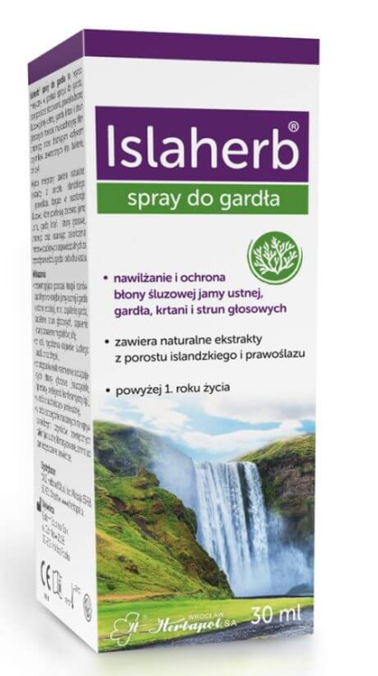 Islaherb Vocal, spray do gardła, 30 ml