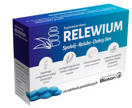 Relewium, 20 tabletek