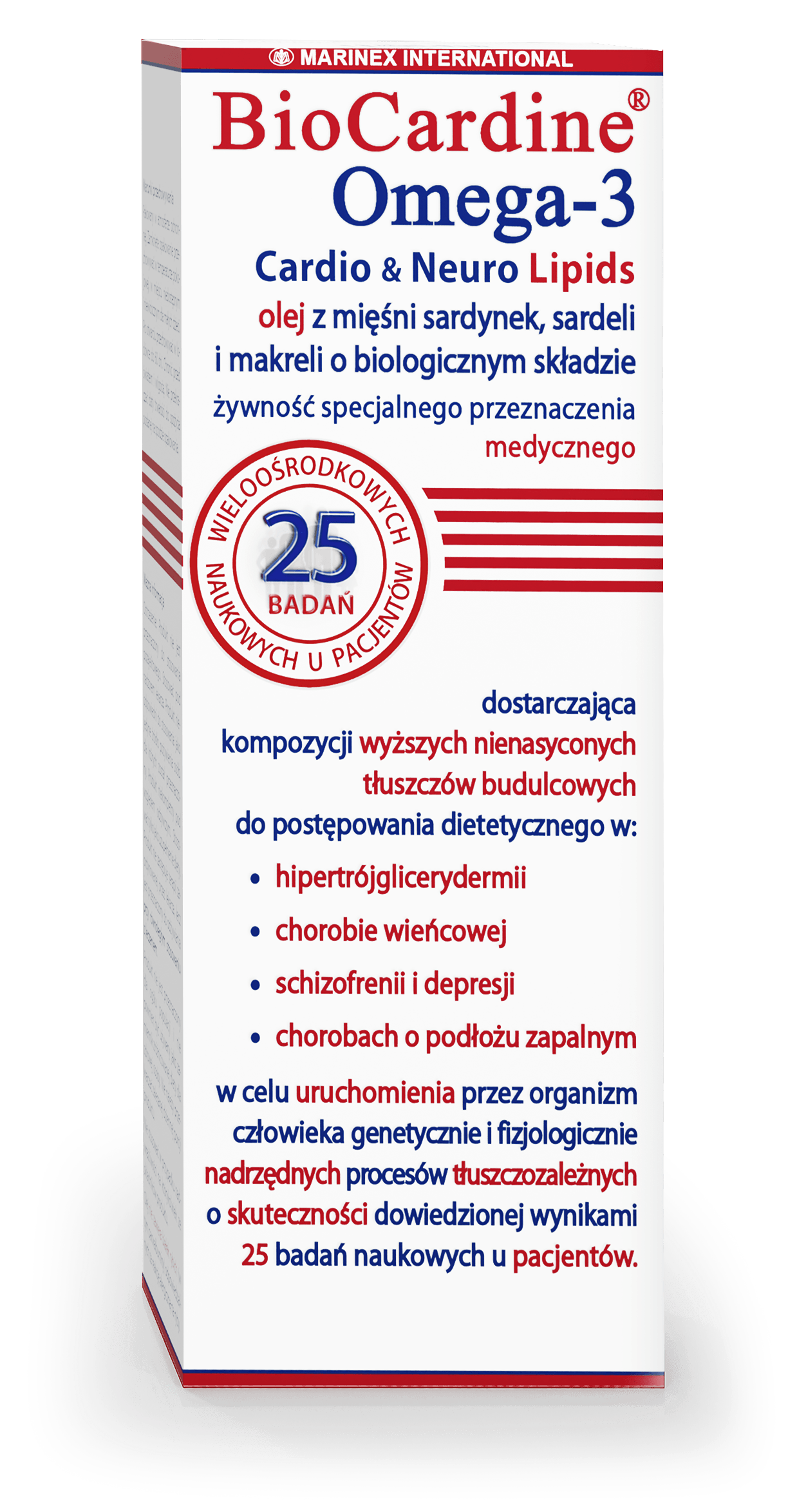 BioCardine Omega-3 Cardio & Neuro Lipids, płyn, 200 ml