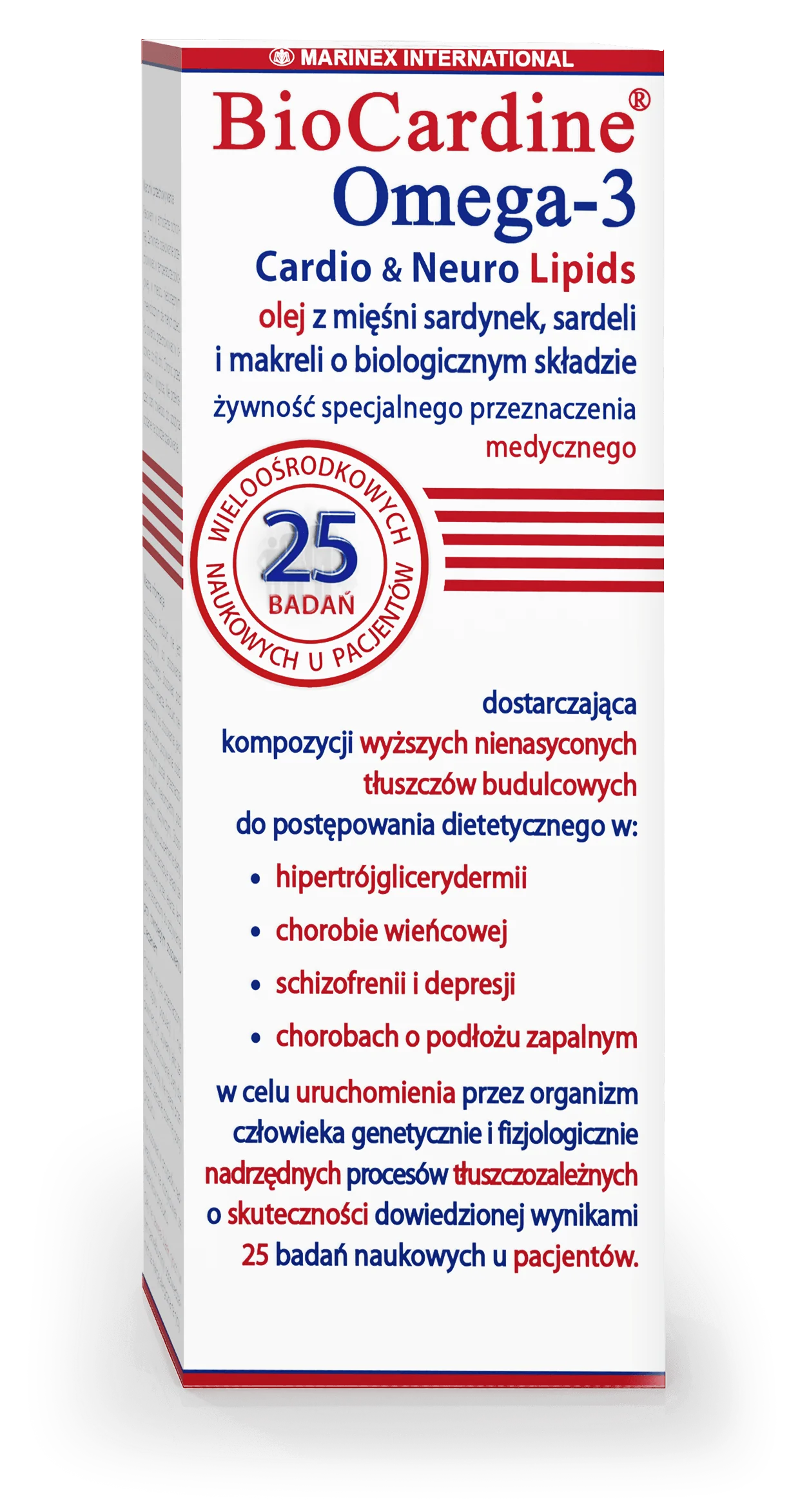 BioCardine Omega-3 Cardio & Neuro Lipids, płyn, 200 ml