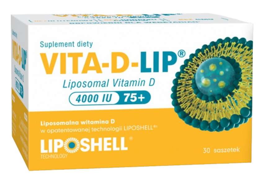 Vita-D-Lip Liposomal Vitamin D 4000 IU, 30 saszetek,