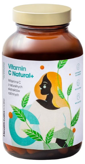 Vitamin C Natural+, 120 kapsułek