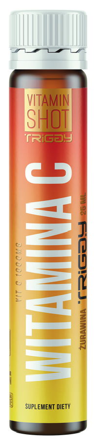 Triggy Vitamin Shot Witamina C, shot, 25 ml, żurawina