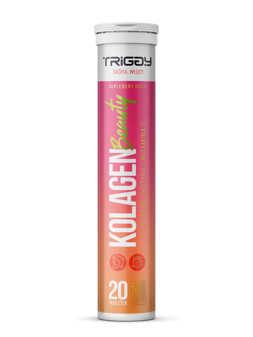 Triggy Kolagen Beauty, 20 tabletek musujących