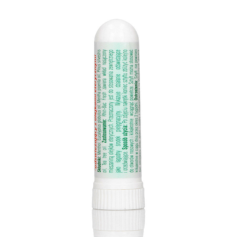 Rhin-Bac Fresh, sztyft pielęgnacyjno-odświeżający z olejkami eterycznymi, 1 szt.