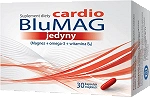 BluMag Cardio jedyny kapsułki z magnezem witaminą B6 i kawsami omega-3, 30 szt.