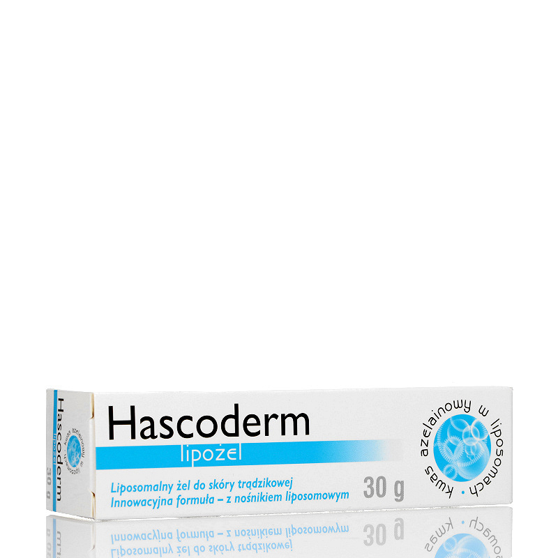 Hascoderm Lipożel, żel do skóry trądzikowej, tuba 30 g