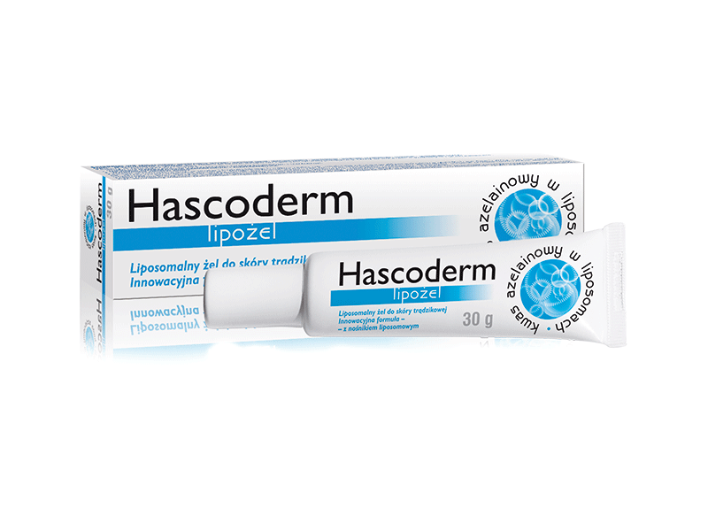 Hascoderm Lipożel, żel do skóry trądzikowej, tuba 30 g