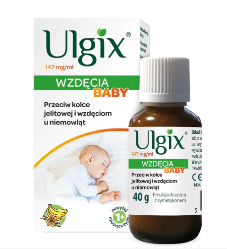 Ulgix Wzdęcia Baby, emulsja doustna, 40 g