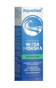 Aquatiso, woda morska izotoniczna w formie sprayu, 100 ml