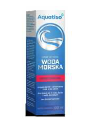 Aquatiso, woda morska hipertoniczna, spray, 100 ml