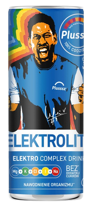 Plusssz Electro Complex Drink, elektrolity, 250 ml KRÓTKA DATA 30.09.2025