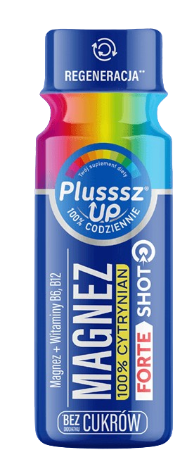 Plusssz Up  Magnez, smak mango, shot, 50 ml