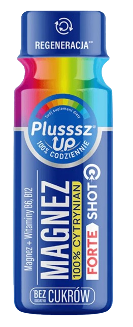 Plusssz Up Magnez 100% Cytrynian Forte, shot, 50 ml