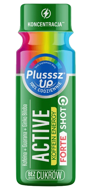 Plusssz Up Active Koffein Energy Forte, shot, 1 szt. 50 ml