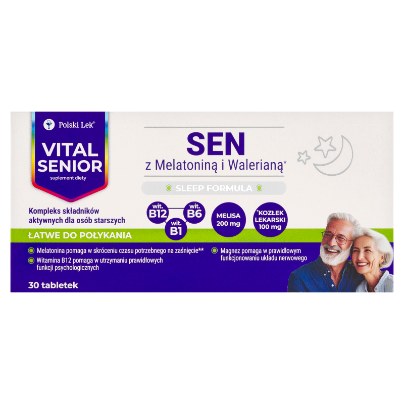 Vital Senior Sen, 30 tabletek