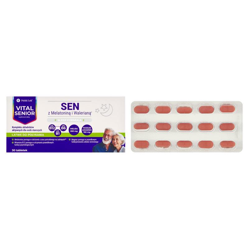 Vital Senior Sen, 30 tabletek