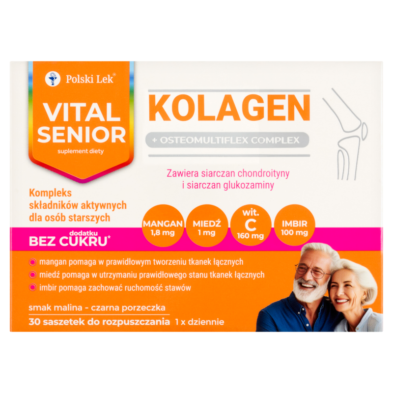 Vital Senior Kolagen, 30 saszetek