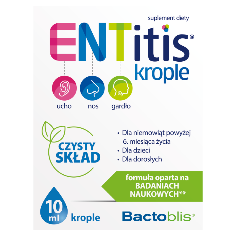 ENTitis krople zawiesina doustna, 10 ml
