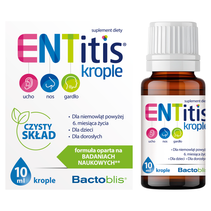 ENTitis krople, zawiesina doustna, 10 ml