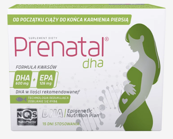 Prenatal DHA, 30 kapsułek