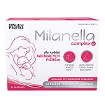 Milanella Complex kapsułek ze składnikami wspomagającymi laktację, 30 szt.