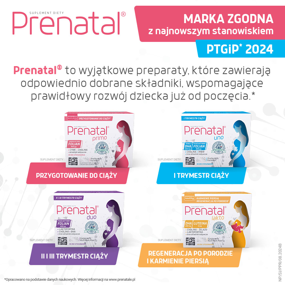 Prenatal Primo , kapsułki dla kobiet planujących ciążę, 30 szt.