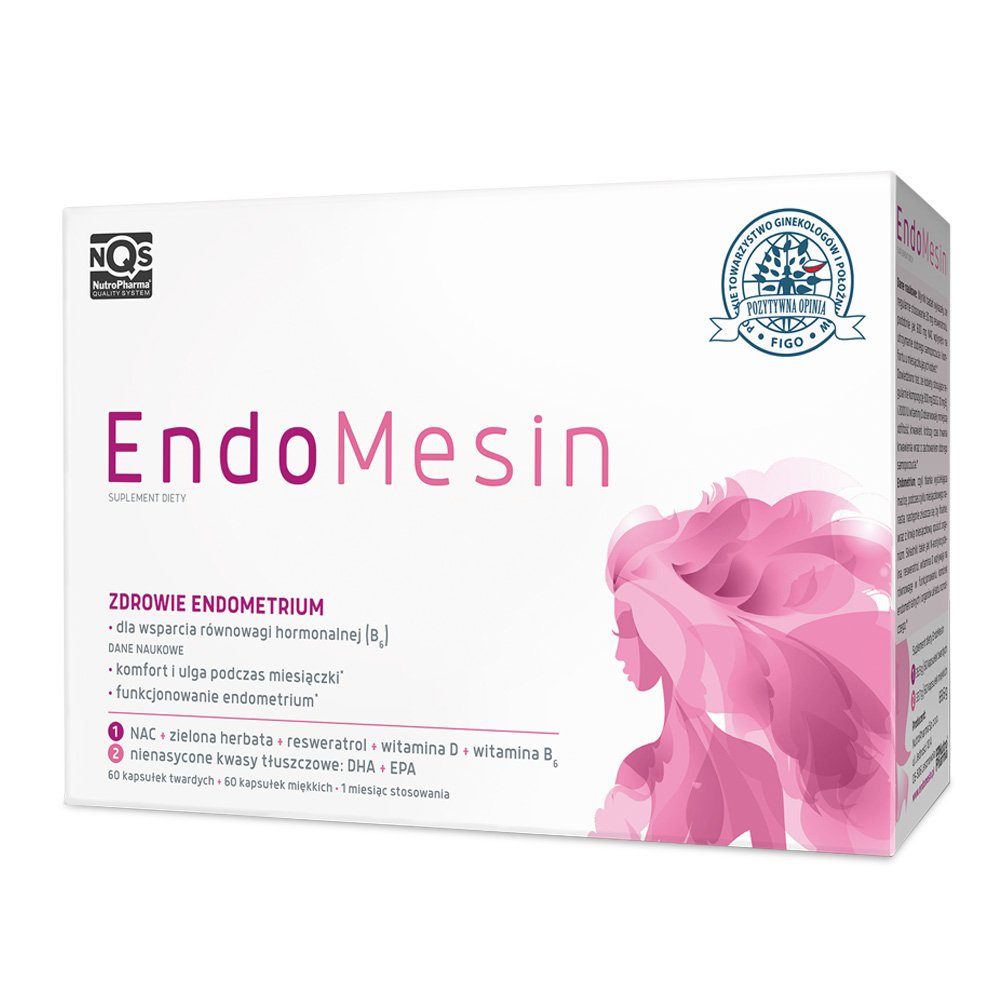 Endomesin, 60 kapsułek twardych + 60 kapsułek miękkich