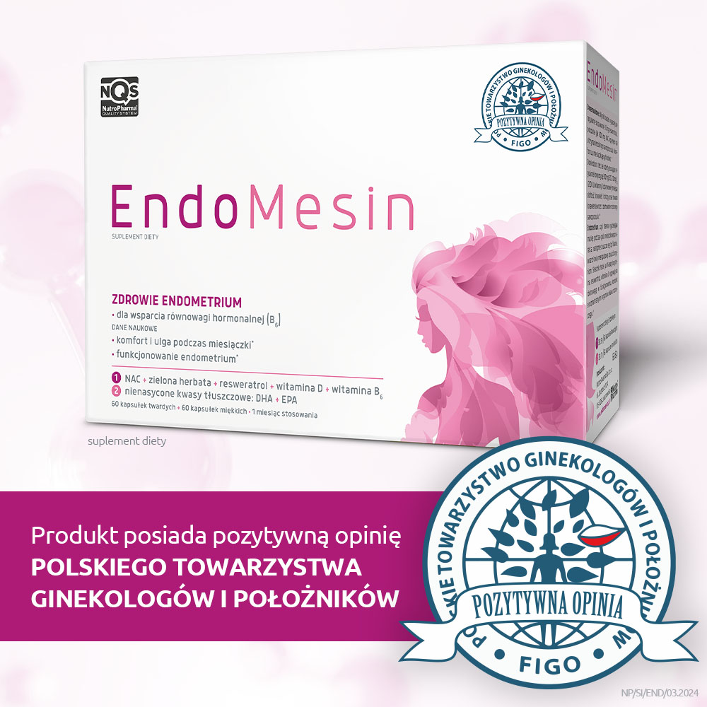 Endomesin, 60 kapsułek twardych + 60 kapsułek miękkich