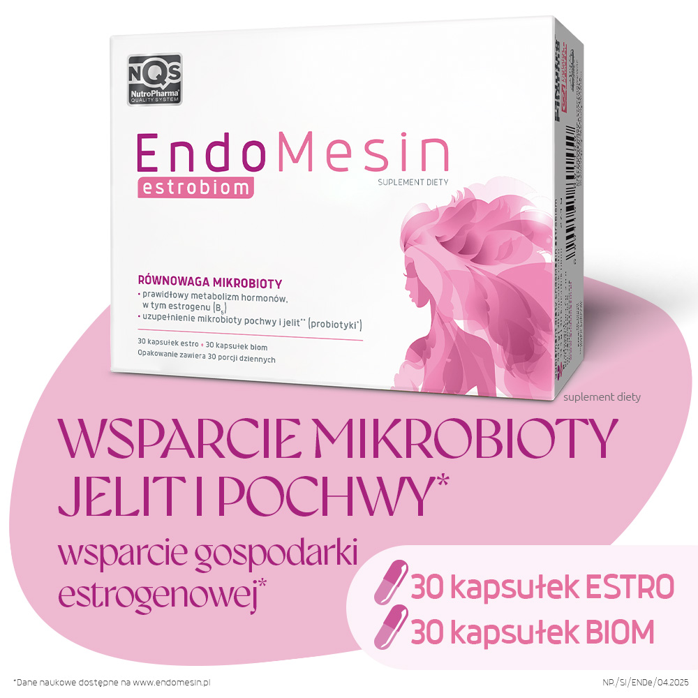 EndoMesin Estrobiom, 30 + 30 kapsułek