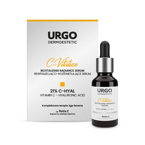 URGO DERMOESTETIC C-Vitalize, serum rewitalizująco-rozświetlające, 30 ml