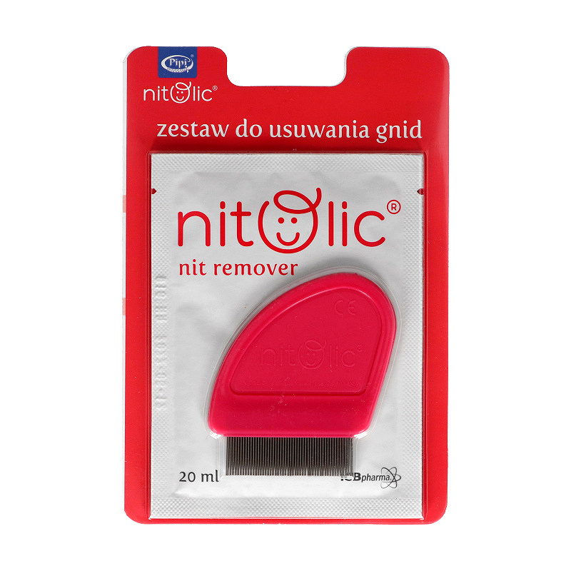Pipi Nitolic , zestaw do usuwania gnid, 20 ml