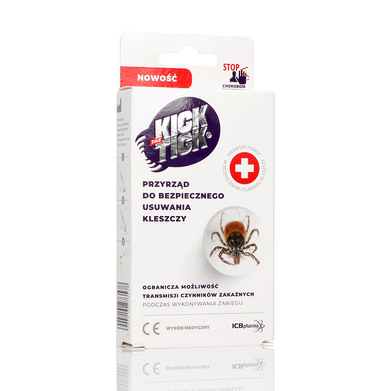 Kick The Tick, przyrząd do bezpiecznego usuwania kleszczy, 1 szt.