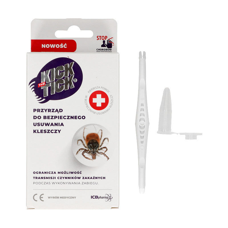 Kick The Tick, przyrząd do bezpiecznego usuwania kleszczy, 1 szt.