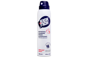 KICK the TICKMax , spray ochronny przeciw kleszczom, 200 ml