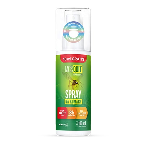 MosQuit Repellent, spray na komary, 100 ml