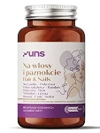 UNS Na włosy i paznokcie 60 kapsułek wege