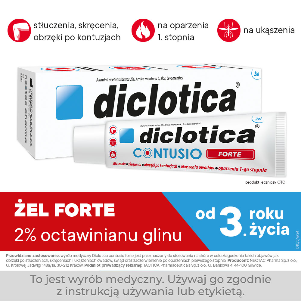 Diclotica Contusio Forte, żel, 75g