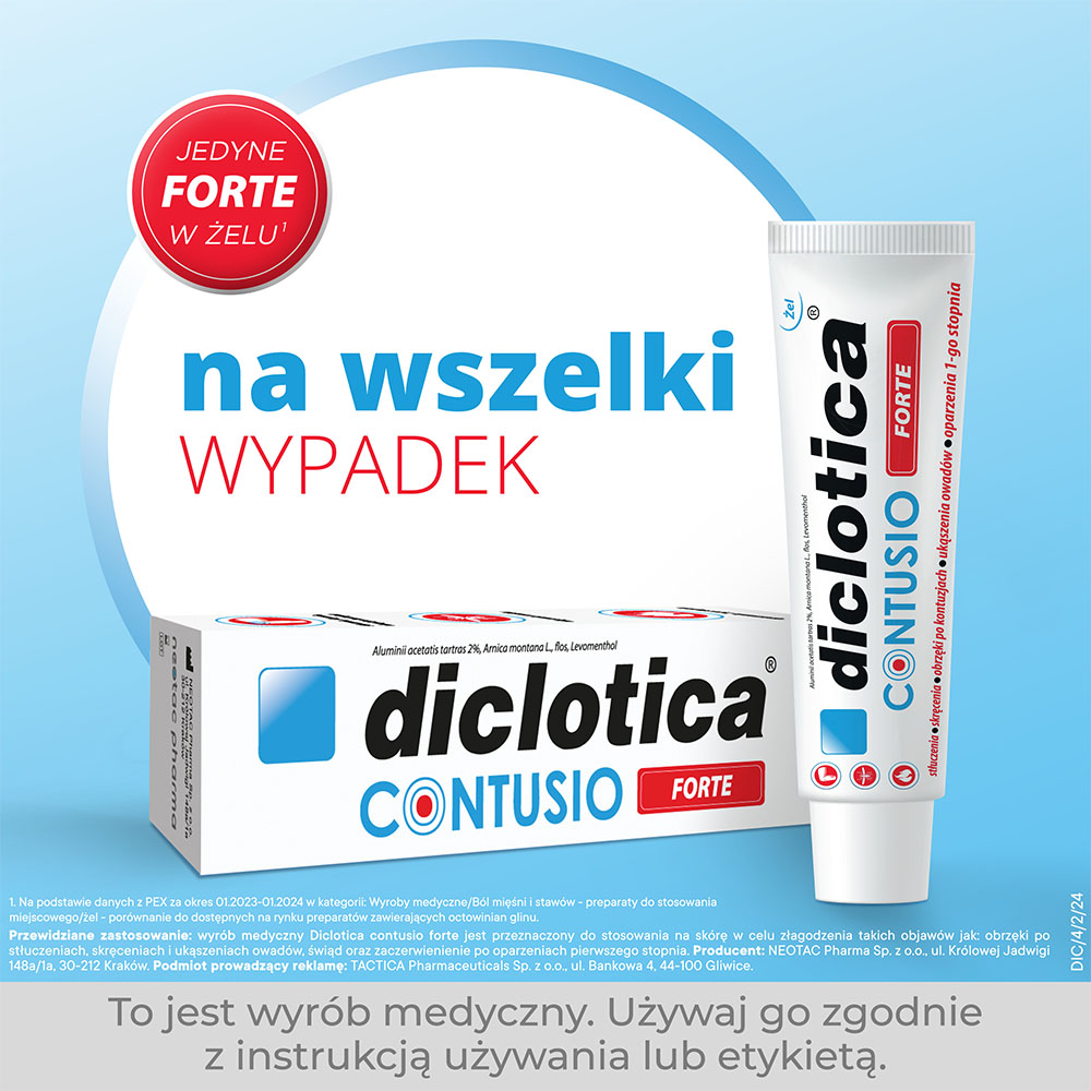 Diclotica Contusio Forte, żel, 75g