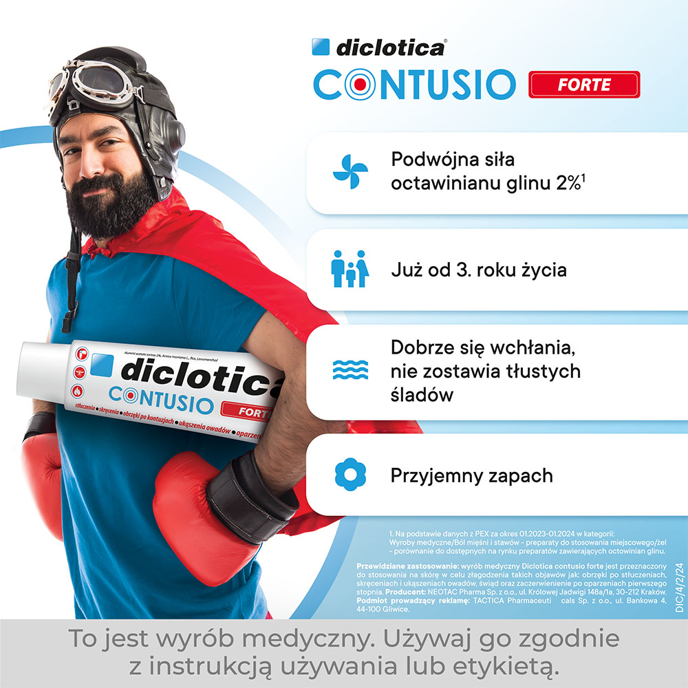 Diclotica Contusio Forte, żel, 75g